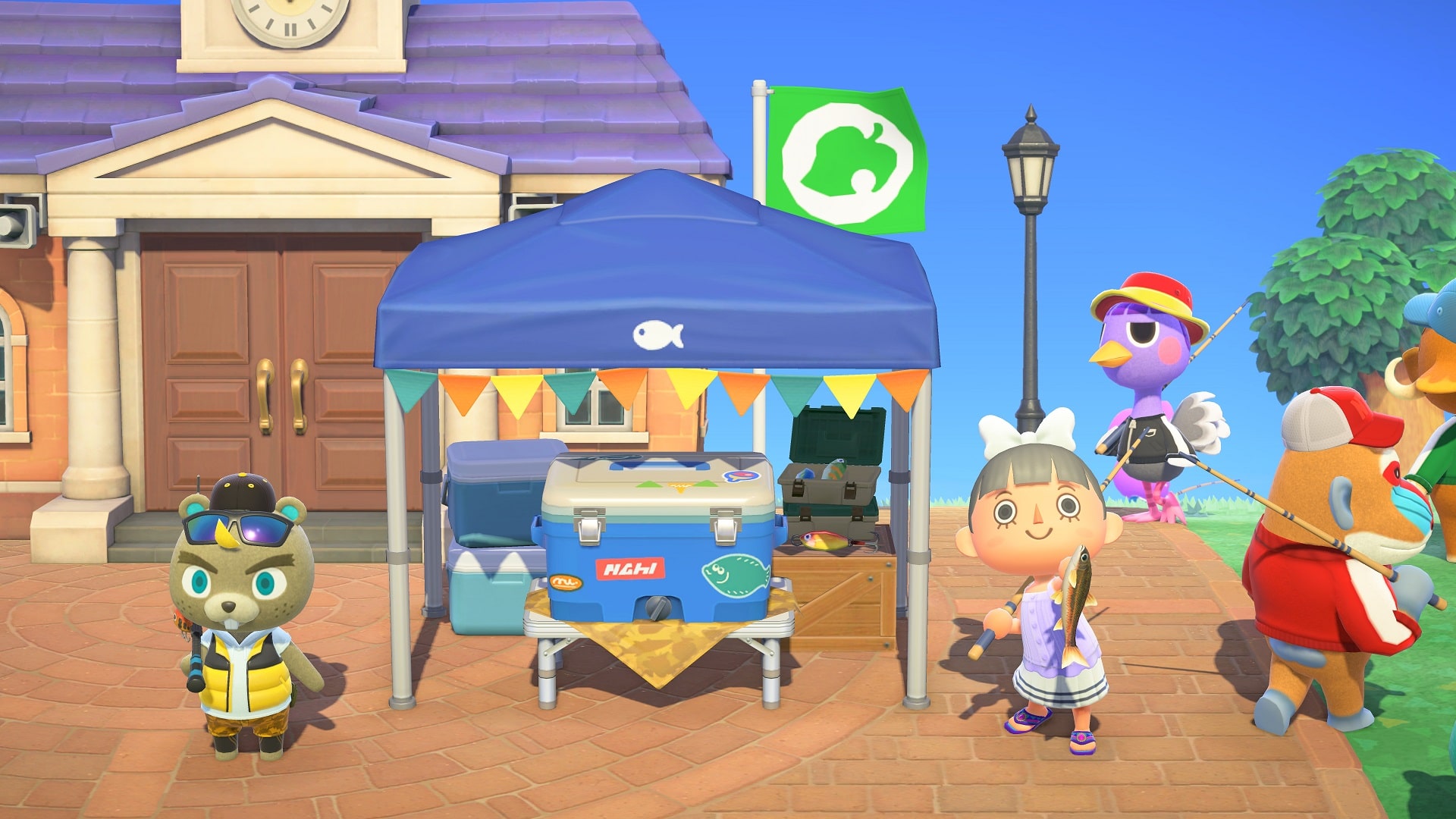 Canela nos recuerda que hoy hay Torneo de Pesca en Animal Crossing: New Horizons: guía completa