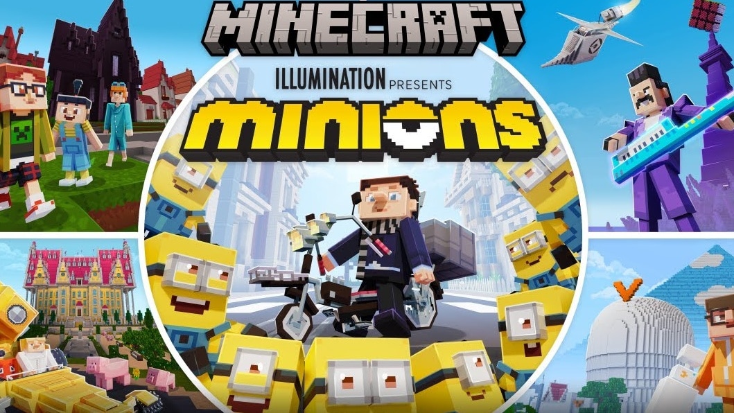 Minecraft celebra la llegada de su DLC de Los Minions con este tráiler