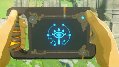 Mira esta espectacular cubierta para interruptor inspirada en la piedra Sheikah de Zelda: Breath of the Wild