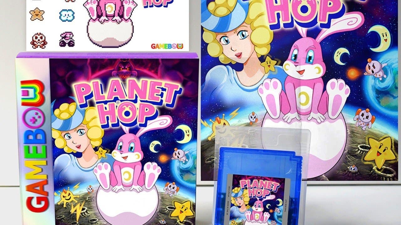 Así luce Planet Hop, un nuevo y encantador título para Game Boy