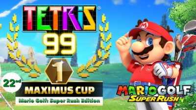 Todos los detalles del nuevo evento de Mario Golf: Super Rush en Tetris 99
