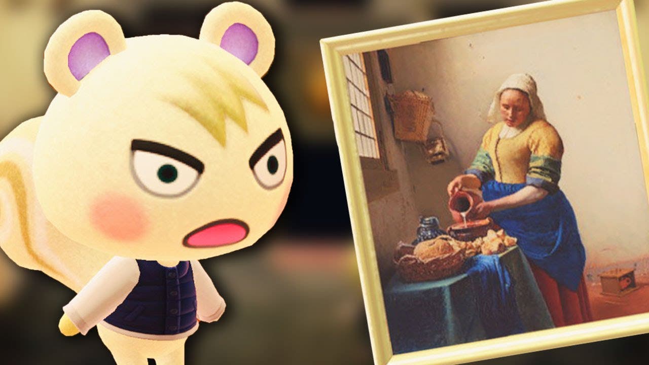 No nos recomiendan regalar arte raro a los vecinos en Animal Crossing: New Horizons