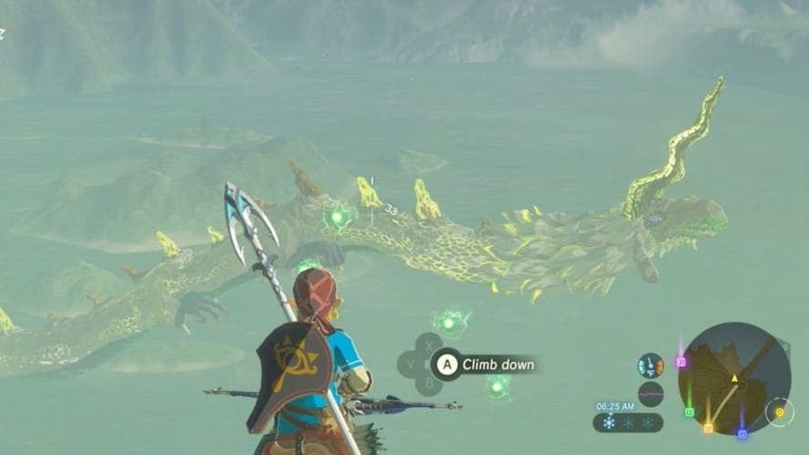 Descubren un peculiar glitch relacionado con los dragones en Zelda: Breath of the Wild