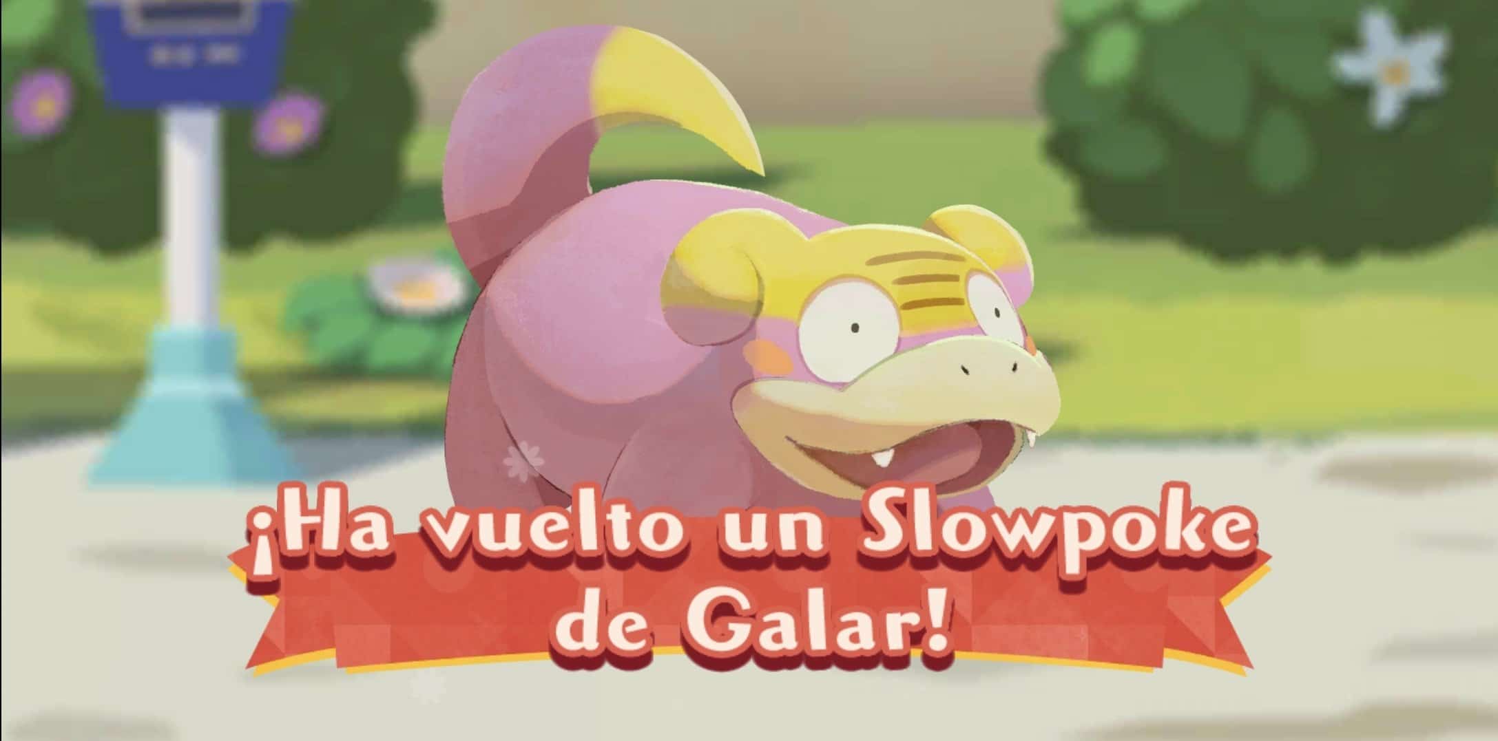 Pokémon Café Mix celebra la llegada de nuevas comandas y el regreso de Slowpoke de Galar