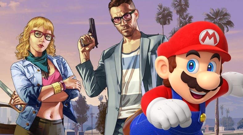 Recrean una carrera de Mario Kart en Grand Theft Auto Online