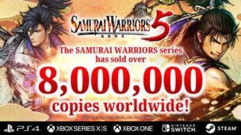 La serie Samurai Warriors supera los 8 millones de juegos vendidos