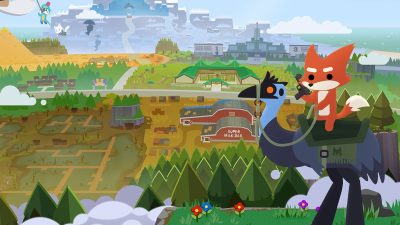 Así luce el título gratuito Super Animal Royale corriendo en Nintendo Switch