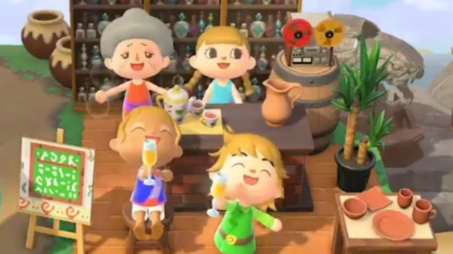 Recrean The Legend of Zelda: The Wind Waker en Animal Crossing: New Horizons