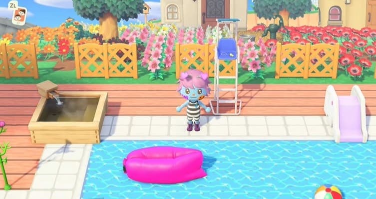 Este vídeo nos muestra cómo hacer una piscina en Animal Crossing: New Horizons