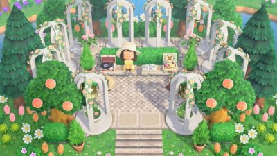 No te pierdas este espectacular jardín botánico creado en Animal Crossing: New Horizons