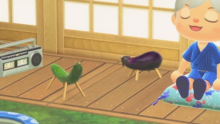 Un vistazo detallado en vídeo a los nuevos y peculiares objetos de Animal Crossing: New Horizons