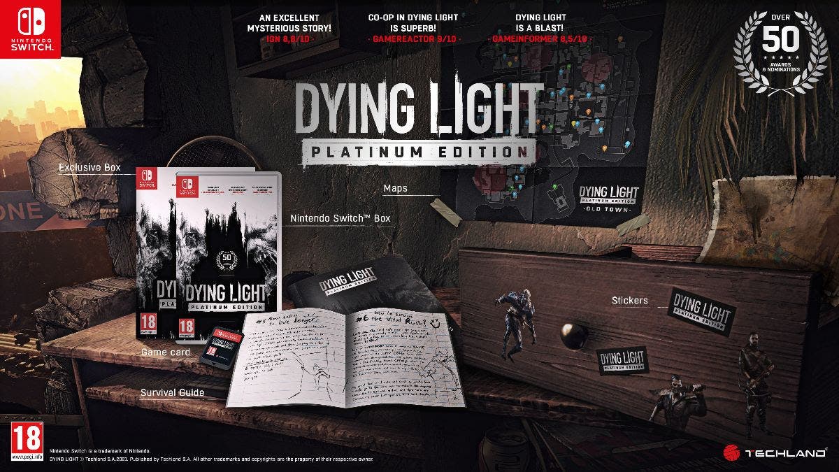 Ausencia firma Comercio Anunciado el lanzamiento oficial de Dying Light Platinum Edition para Nintendo  Switch - Nintenderos