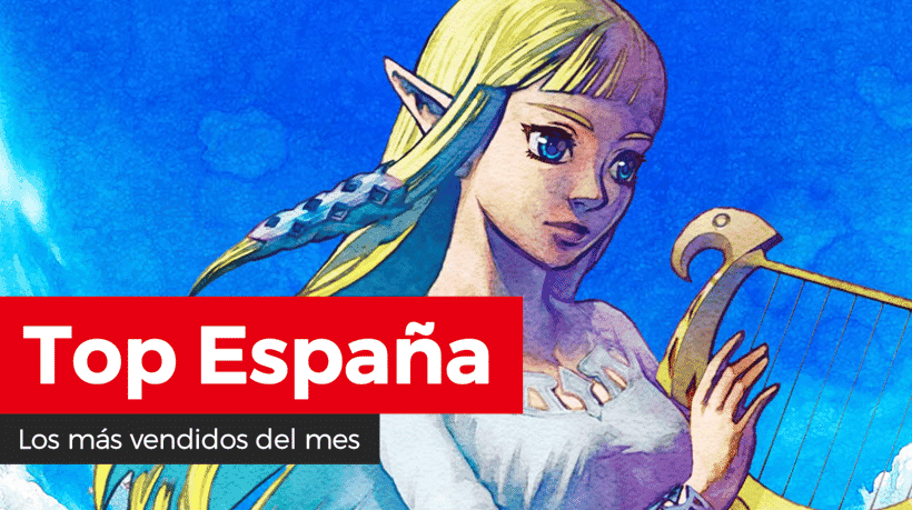 Zelda: Skyward Sword HD fue lo más vendido del pasado mes de julio en España
