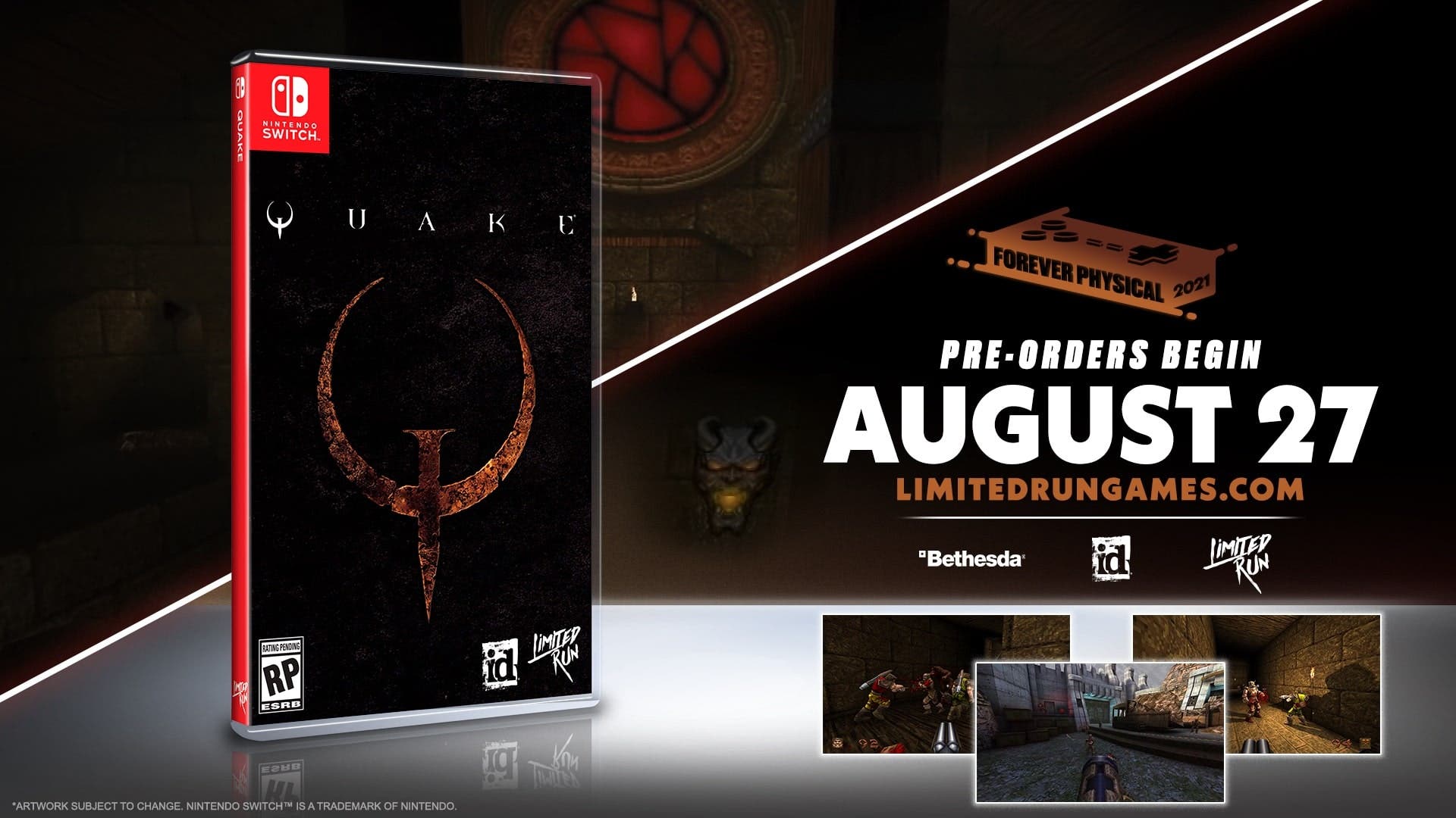 Quake: Ediciones físicas confirmadas y gameplay en Nintendo Switch