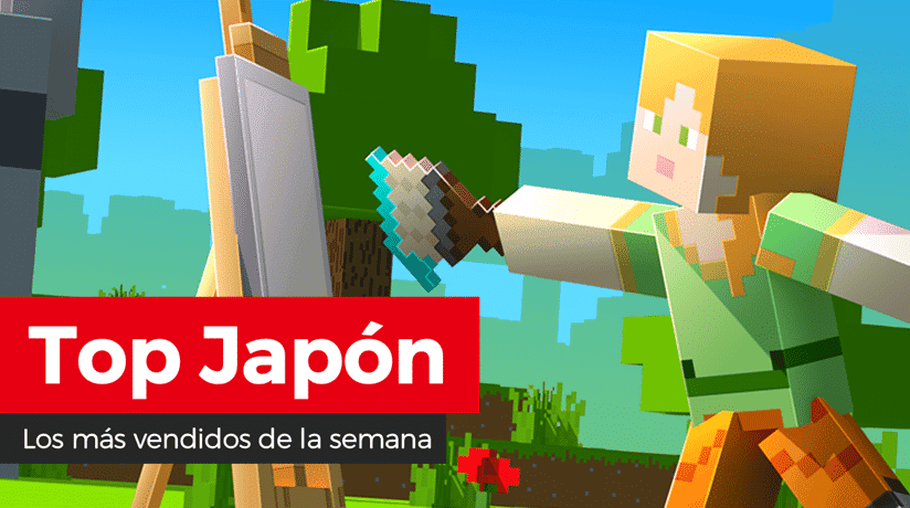Minecraft se coloca como lo más vendido de la semana en Japón (12/8/21)