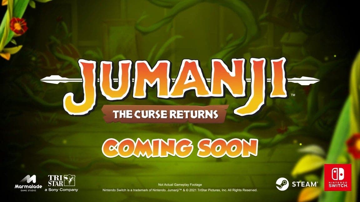 Jumanji: The Curse Returns llega este año a Nintendo Switch