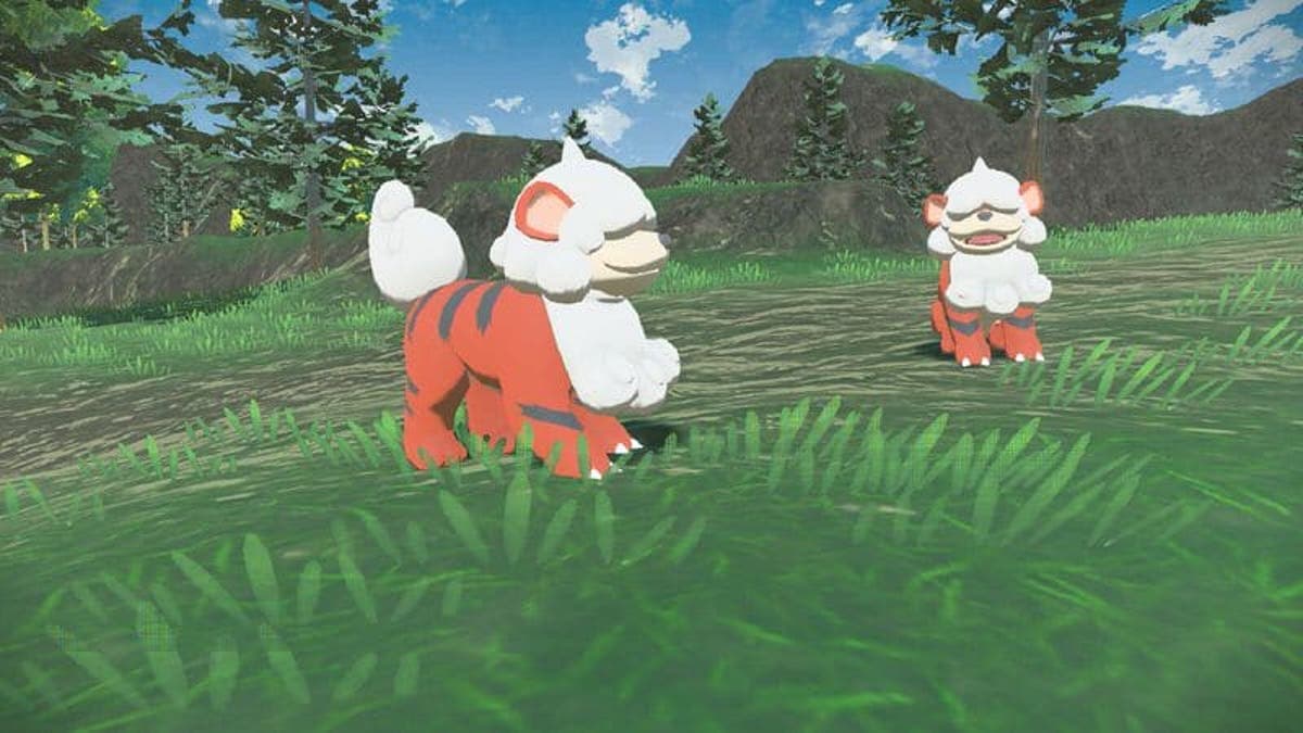 Nos muestran un Growlithe de Hisui capaz de volar en Leyendas Pokémon: Arceus - Nintenderos
