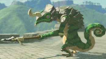 Unos Lizalfos entran en un bucle infinito en Zelda: Breath of the Wild
