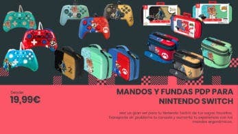 Crea tu set de viaje y juego con los Mandos y Fundas de PDP para Nintendo Switch