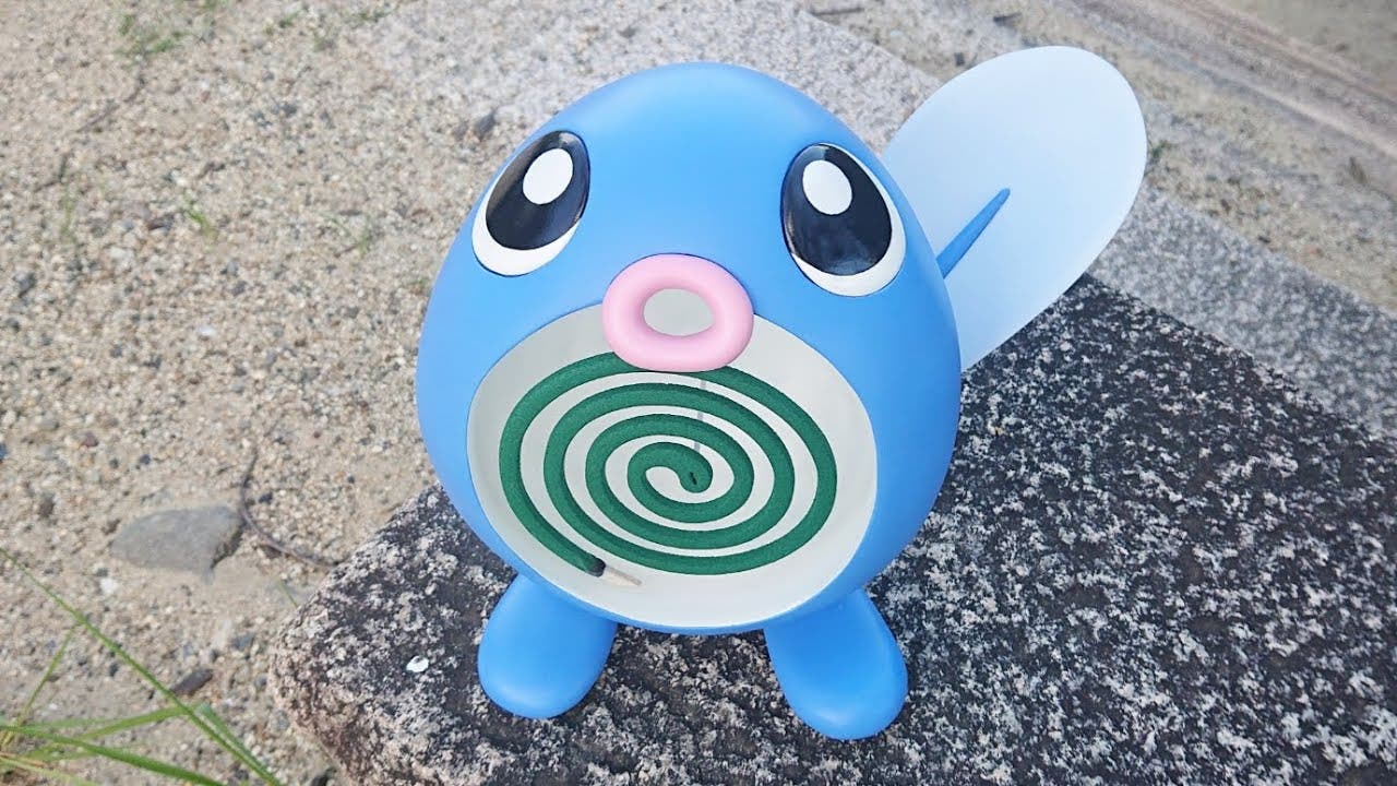 Este Poliwag es en realidad un matamoscas creado por un fan de Pokémon