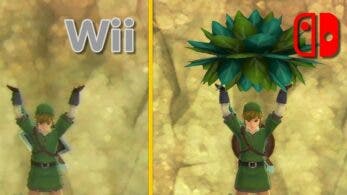 Intentan reproducir antiguos glitches de Zelda: Skyward Sword en la versión HD de Switch