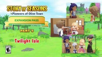 Este tráiler celebra la llegada del último DLC a Story of Seasons: Pioneers of Olive Town