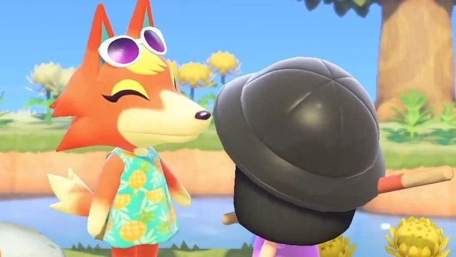 Debaten si Mónica espantó este bicho a propósito en Animal Crossing: New Horizons