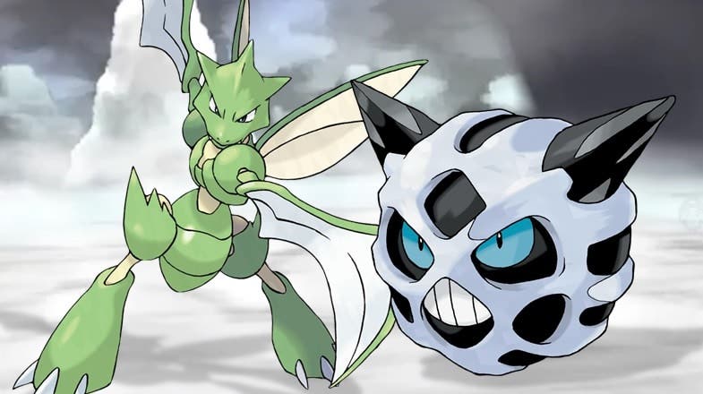 Fan-art de Pokémon muestra cómo sería la fusión entre Scyther y Glalie