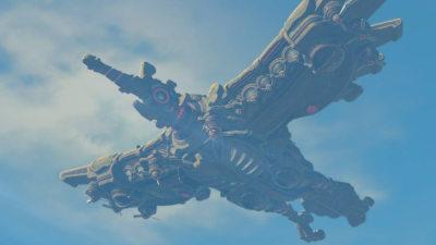 Recrean la Bestia Divina Vah-Medoh de Zelda: Breath of the Wild utilizando LEGO