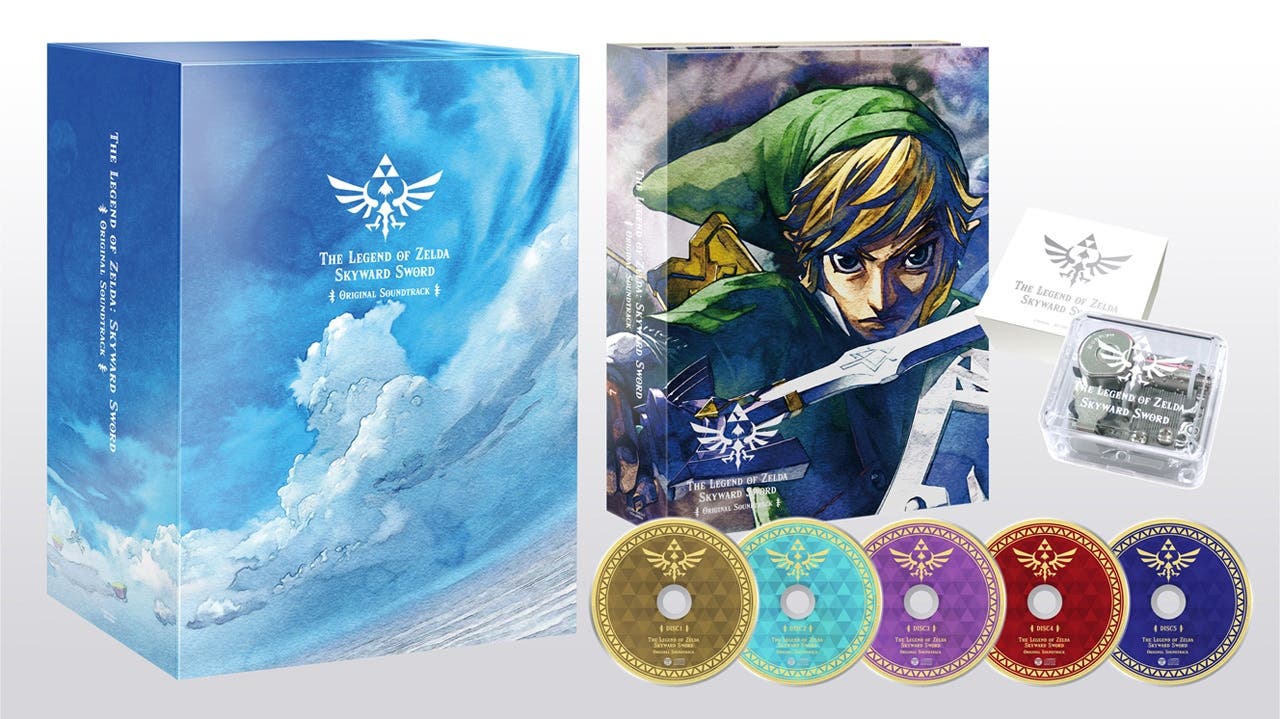 Nintendo confirma el lanzamiento de la banda sonora de Zelda: Skyward Sword HD en Japón