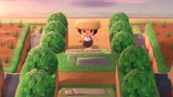 Fan de Animal Crossing: New Horizons nos muestra el genial arrozal que ha creado