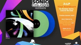 Ya puedes reservar estos hermosos vinilos con la banda sonora de Sonic Colors Ultimate