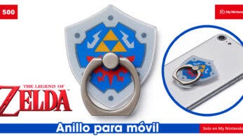 Nintendo añade un anillo para el móvil de Zelda como recompensa para el catálogo europeo de MyNintendo