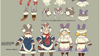 Nuevos bocetos oficiales de Monster Hunter Stories 2