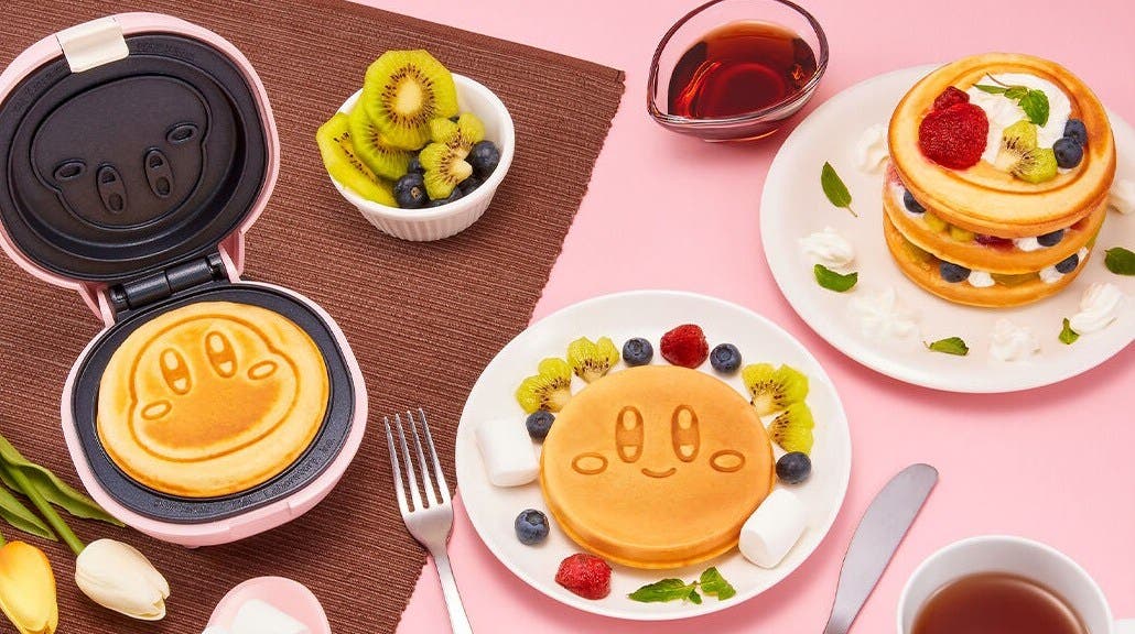 Ya puedes reservar la genial máquina de tortitas de Kirby con envío internacional