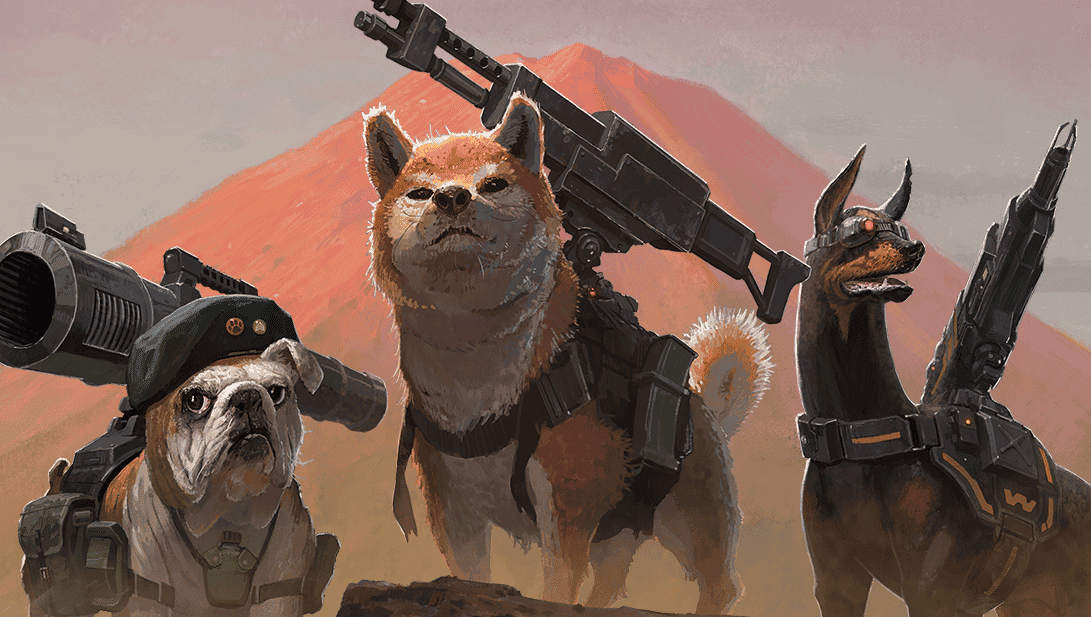 El juego de perros armados, Metal Dogs, ya está disponible en Occidente