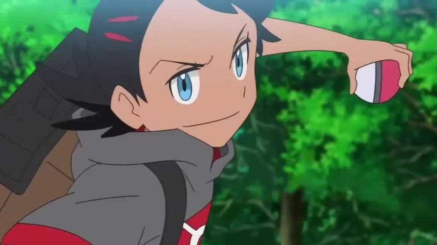 Tachan de decepcionante la legendaria captura de Goh en el anime Viajes Pokémon