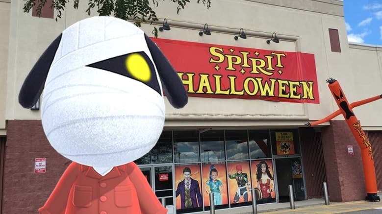 Recrean una tienda Spirit Halloween en Animal Crossing: New Horizons