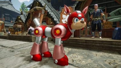 Ya puedes desbloquear a Rush de Mega Man 11 en Monster Hunter Rise
