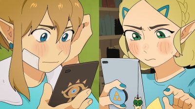 Link y Zelda protagonizan esta genial animación fan de Breath of the Wild en tiempos modernos