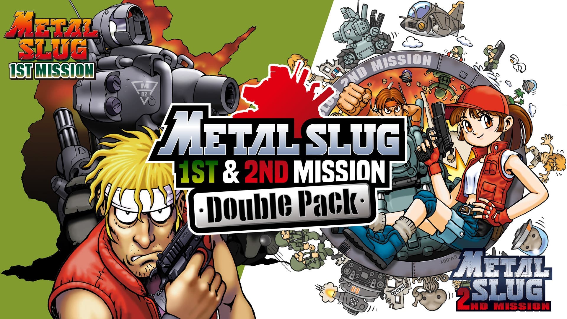 Metal Slug 1st & 2nd Mission Double Pack llega hoy a Nintendo Switch: precio y más detalles