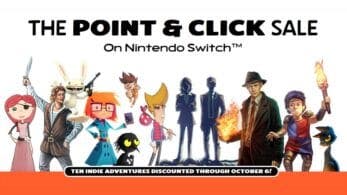 Hasta el 76% de descuento en la eShop de Nintendo Switch con la promoción Point & Click Sale