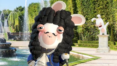 Los Rabbids toman el Palacio de Versalles gracias a esta app de Realidad Aumentada