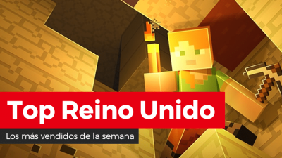Minecraft para Nintendo Switch destrona a Mario Kart 8 Deluxe en el top de los más vendidos de la semana en Reino Unido (6/9/21)