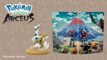 Una caja metálica y una figurita de Arceus serán los regalos destacados por reservar Leyendas Pokémon: Arceus en Europa