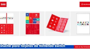 MyNintendo suma un estuche para tarjetas de Nintendo Switch a sus recompensas del catálogo europeo