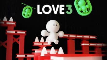 El curioso plataformas indie LOVE 3 llega a Nintendo Switch este 7 de diciembre