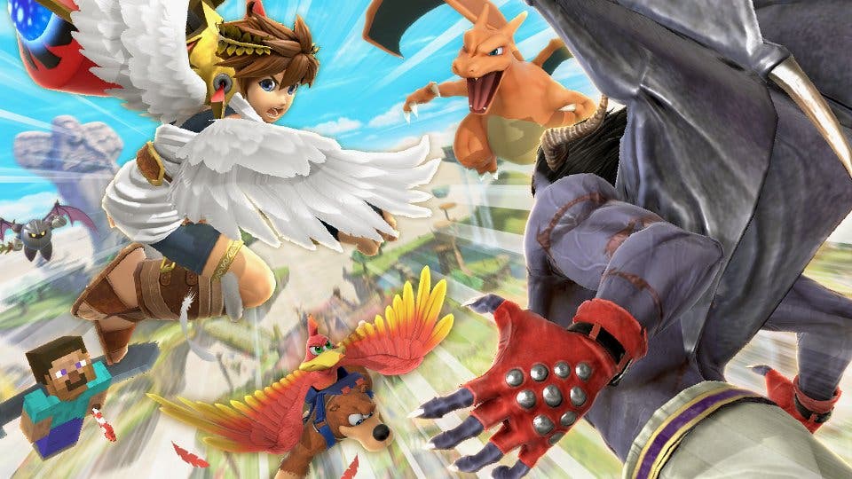 Personajes con alas protagonizan el nuevo torneo de Super Smash Bros. Ultimate