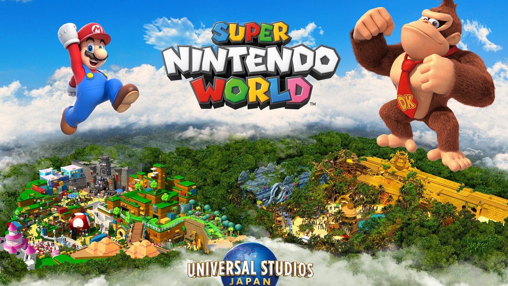 Se anuncia oficialmente la expansión de Donkey Kong para Super Nintendo World