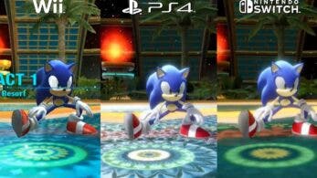 Comparativa en vídeo de los gráficos y tiempos de carga de Sonic Colors: Ultimate: Wii vs. PS4 vs. Switch